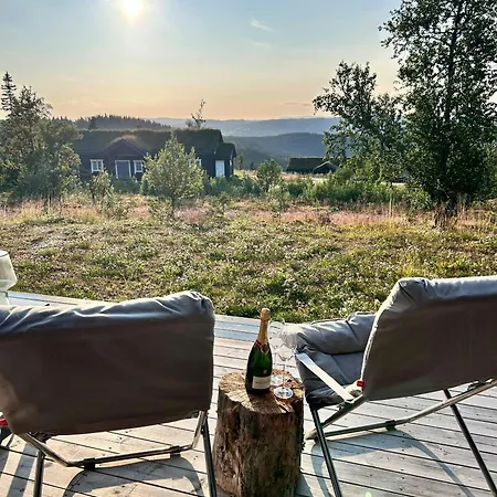 Modern With Panoramic Views At Nesfjellet * Nesbyen